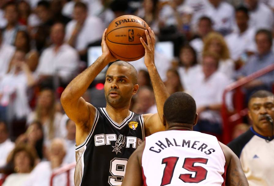 Tony Parker #9 come Green, 15 punti (Getti Images)